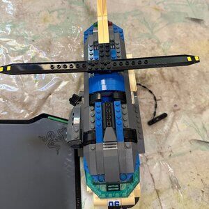Lego City Helicopter Surveillance 60046 Incomplete
